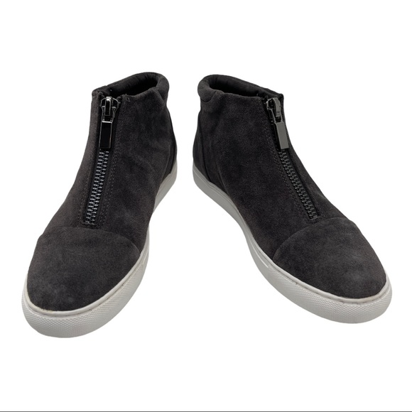 Kenneth Cole Kayla Grey Midtop Sneakers 